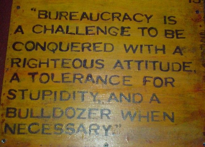 The Peril of Ignoring Bureaucracy